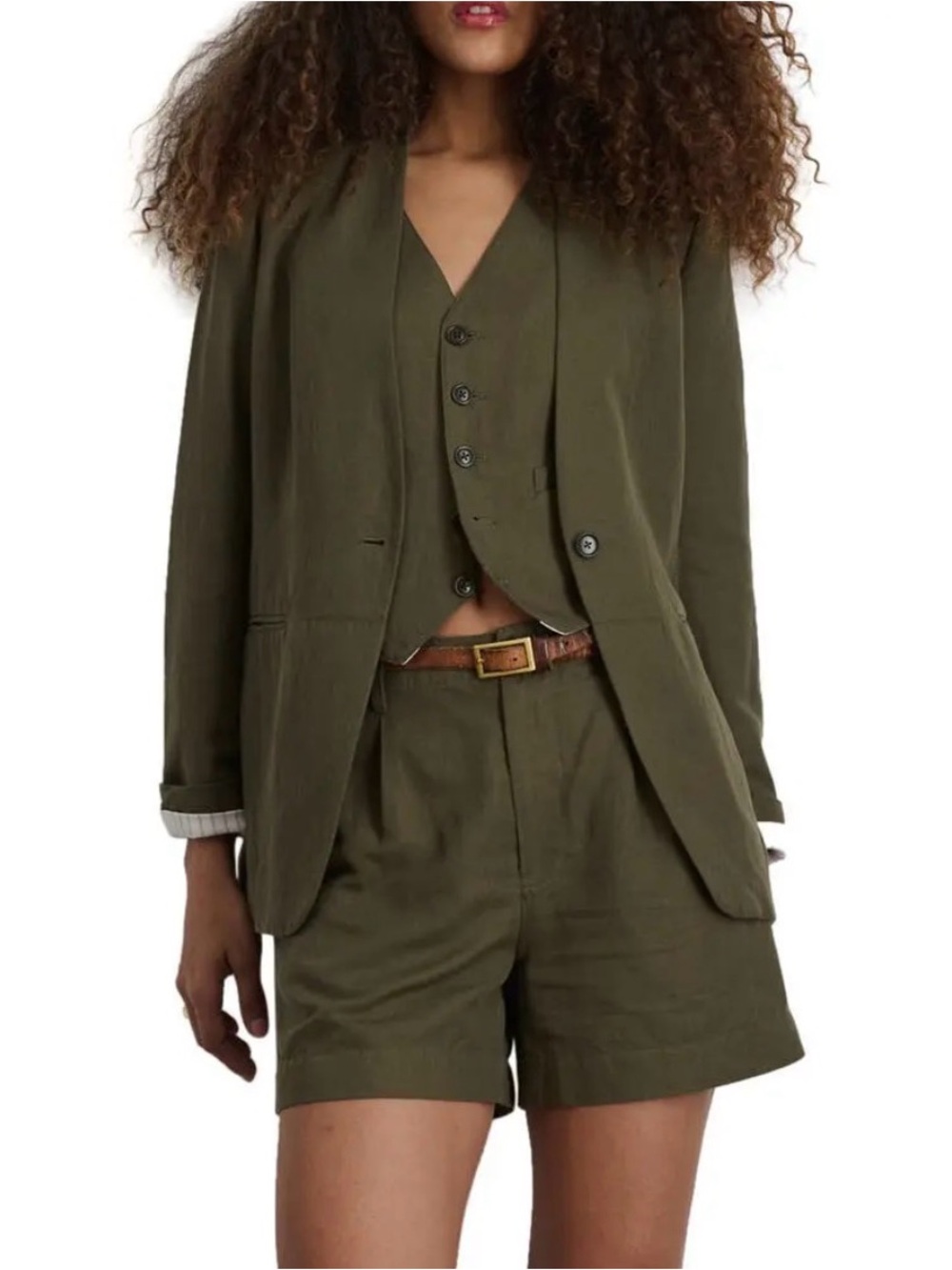 Alex Mill Bib Seam Twill Blazer